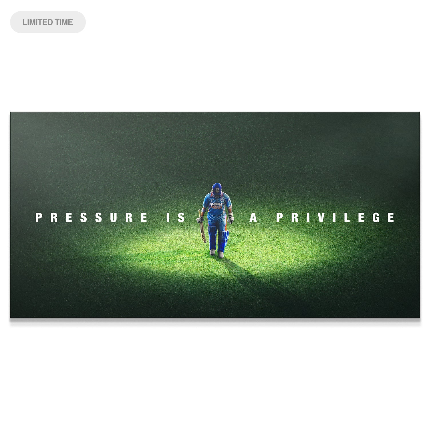 Sachin Tendulkar - Pressure Is A Privilege - IKONICK - Sachin Tendulkar