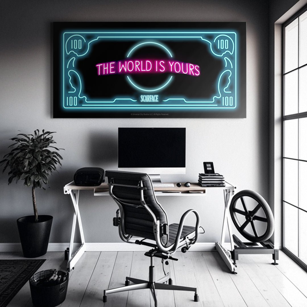 Scarface - The World Is Yours - Neon - IKONICK - Scarface