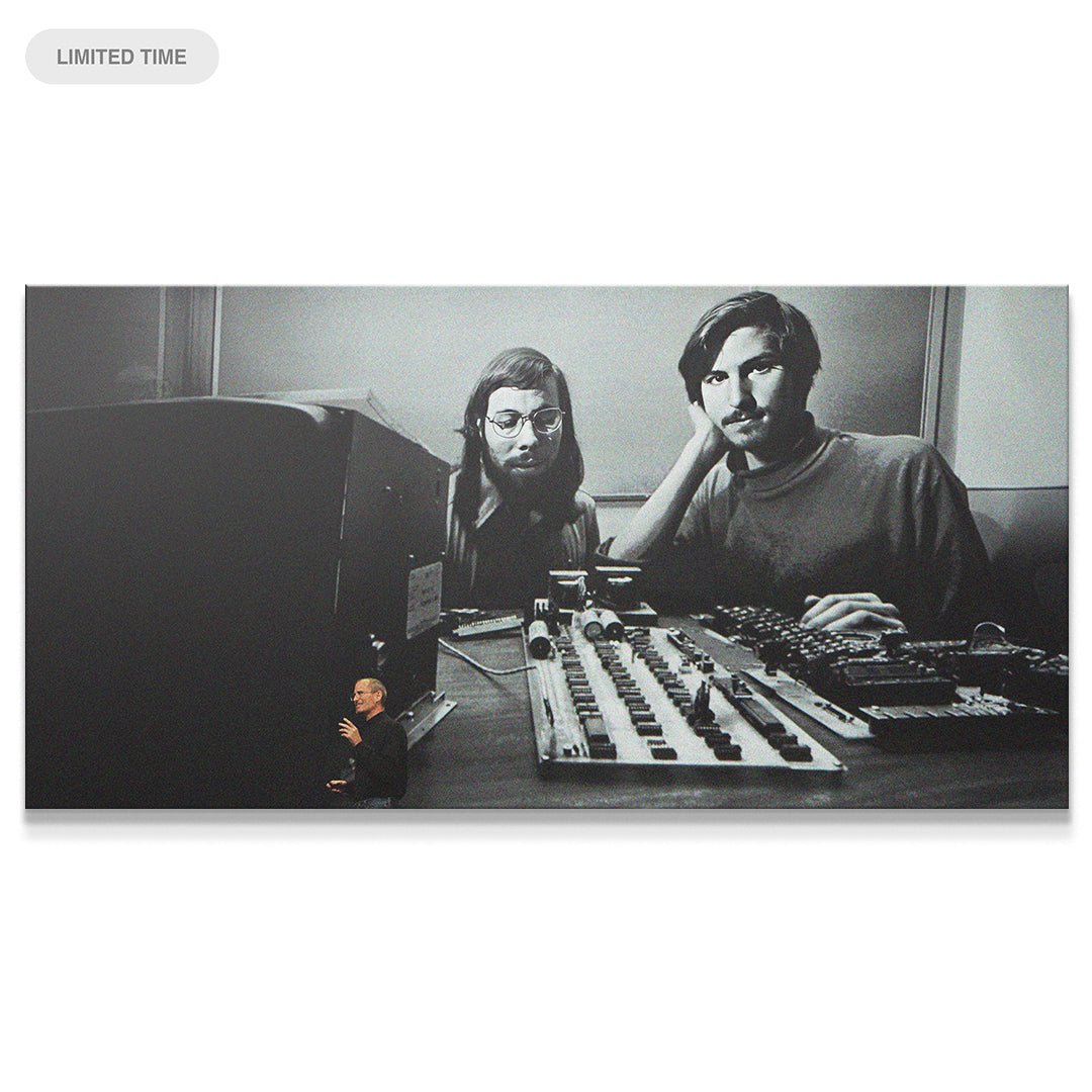 Create Your Own Luck (No Quote) - IKONICK - Steve Jobs