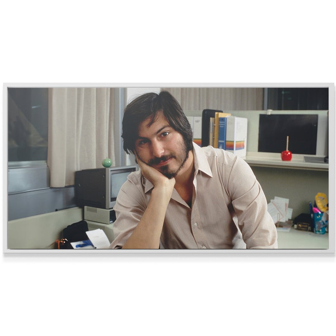 Stay Hungry Stay Foolish (No Quote) - IKONICK - Steve Jobs