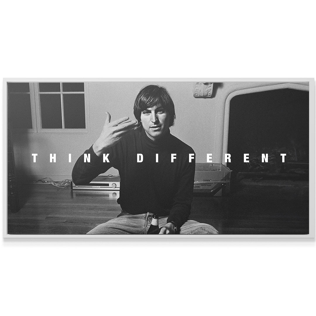 Think Different (No Quote) - IKONICK - Steve Jobs