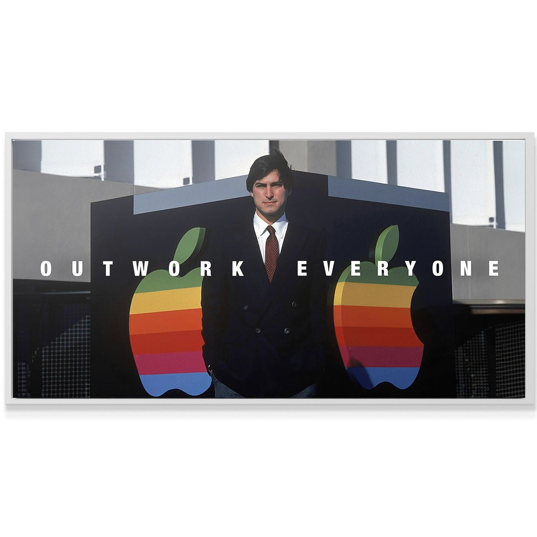 Outwork Everyone (Jobs) - IKONICK - Steve Jobs