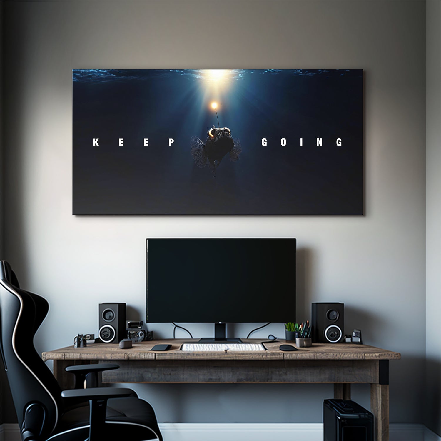 Motivational Canvas Art Designed