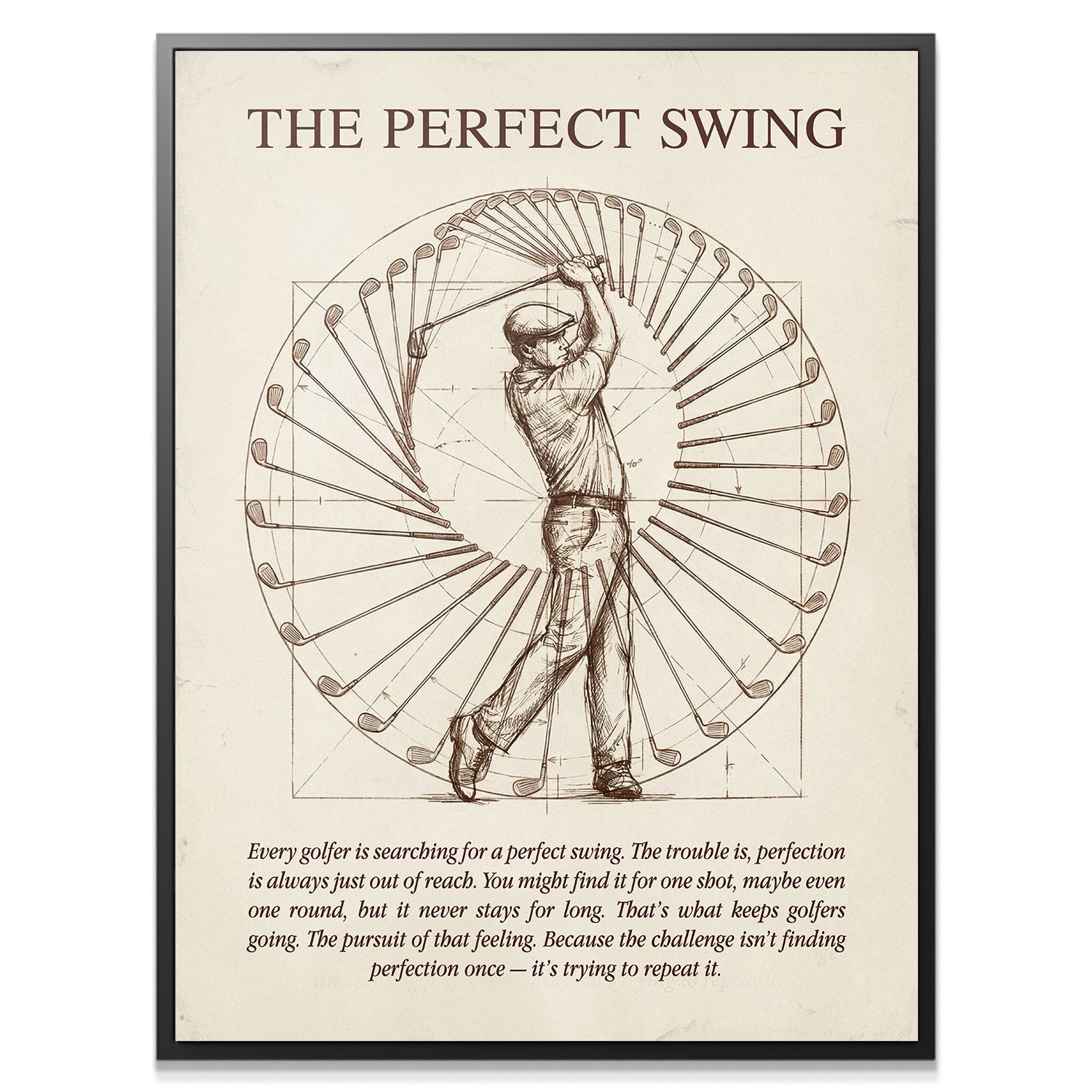 The Perfect Swing - Official IKONICK Canvas Art