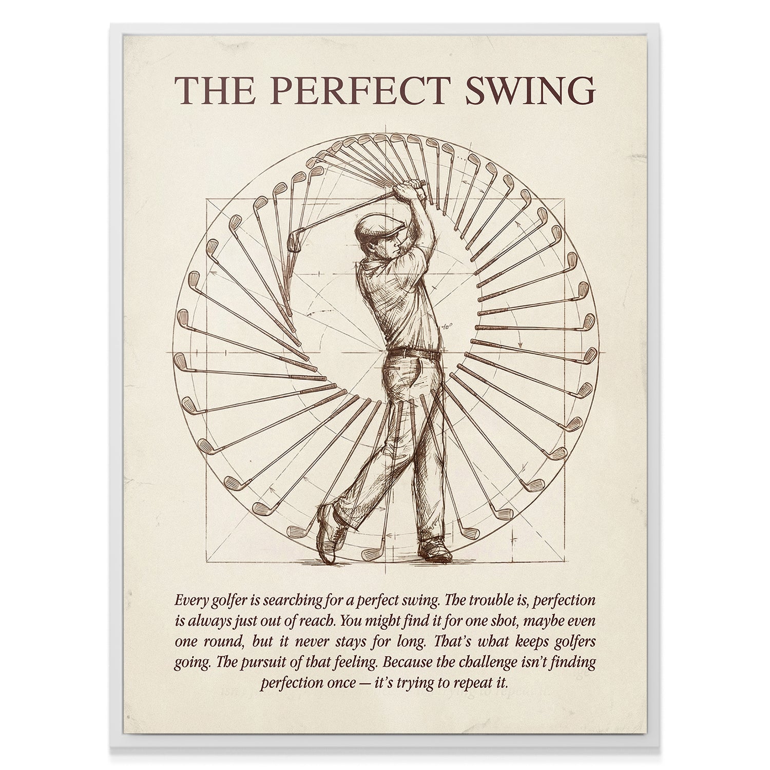 The Perfect Swing - Official IKONICK Canvas Art