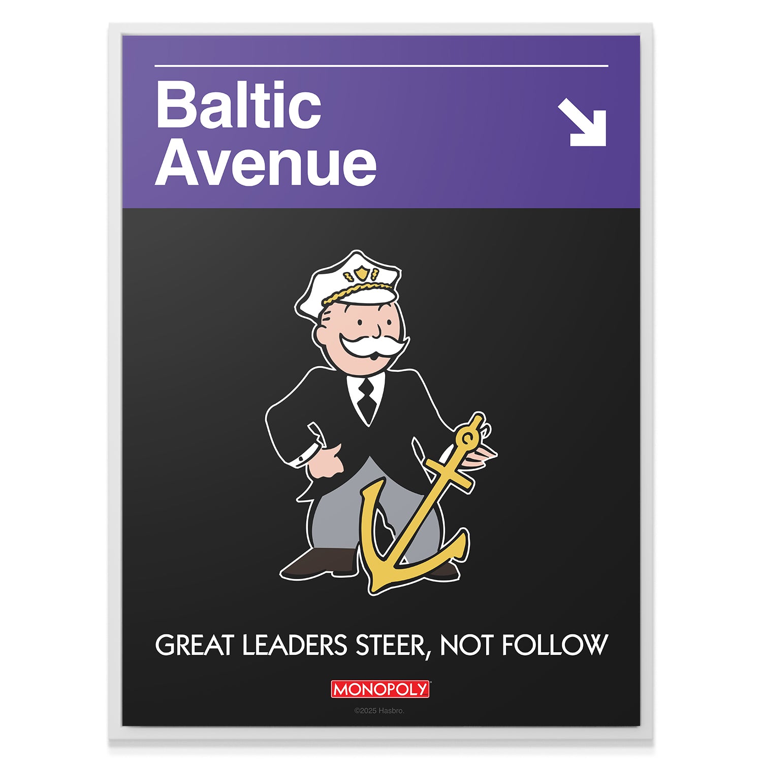 Monopoly - Baltic Ave Sign - IKONICK - Monopoly