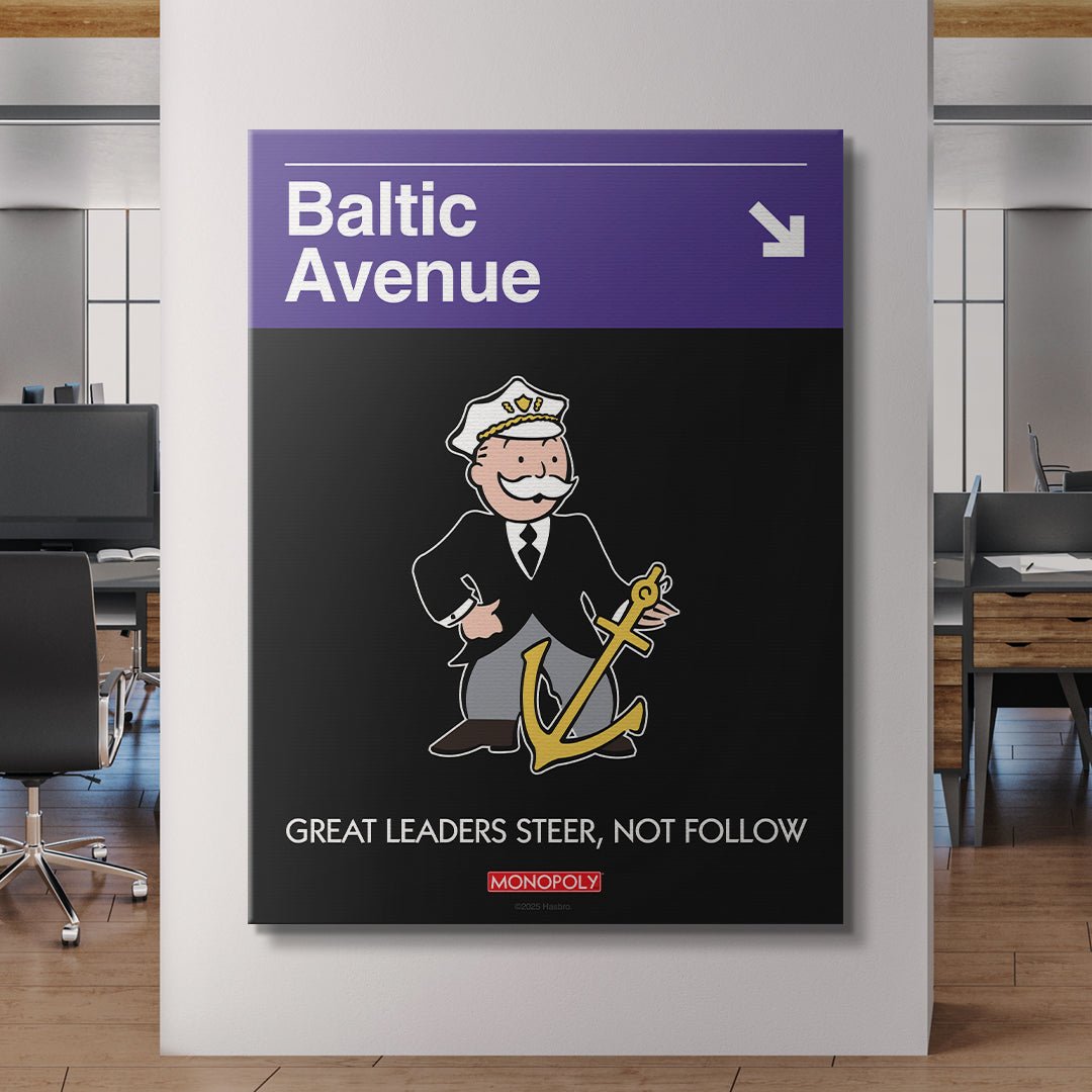 Monopoly - Baltic Ave Sign - IKONICK - Monopoly