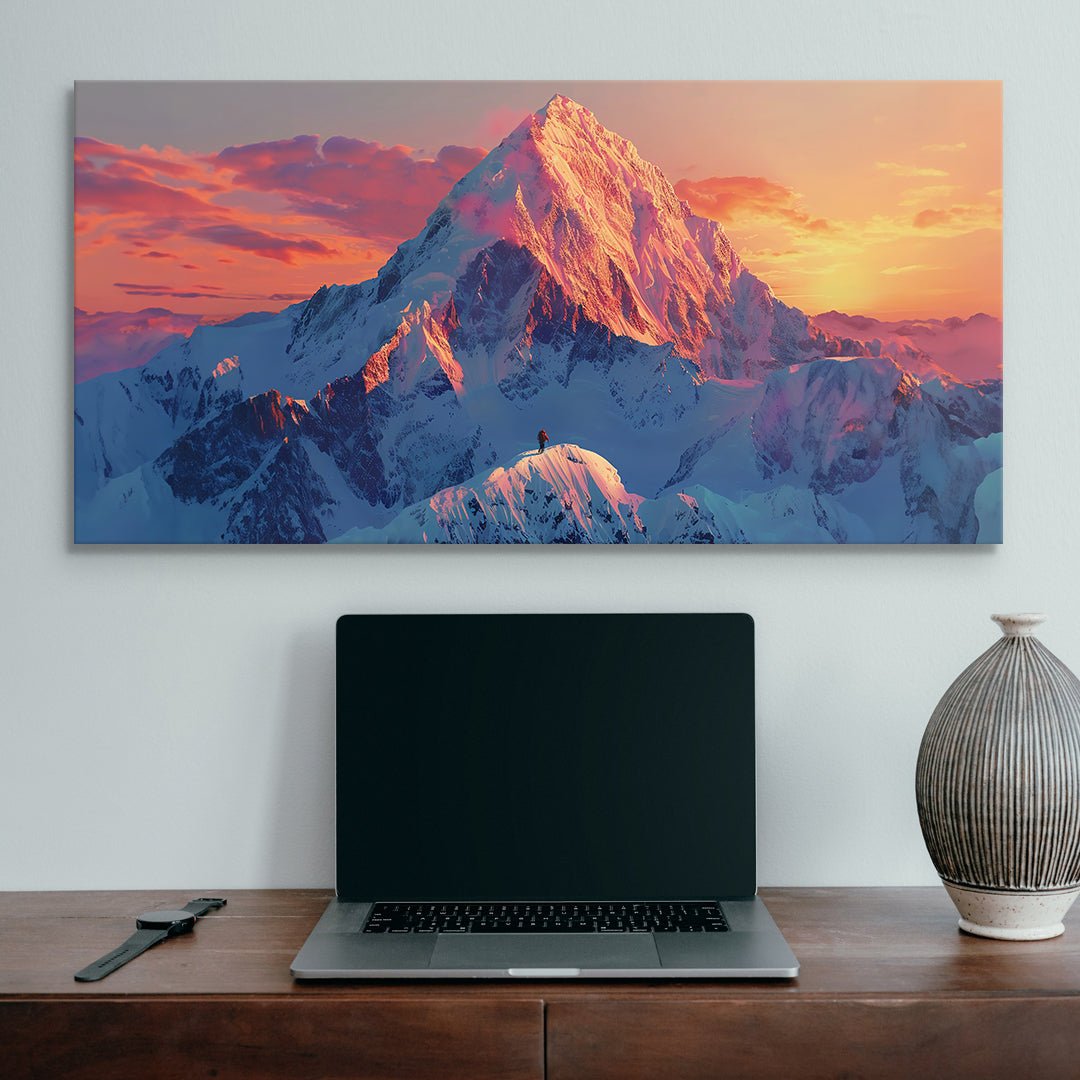 Persistence Pays Off Snow (No Quote) - IKONICK - IKONICK Original