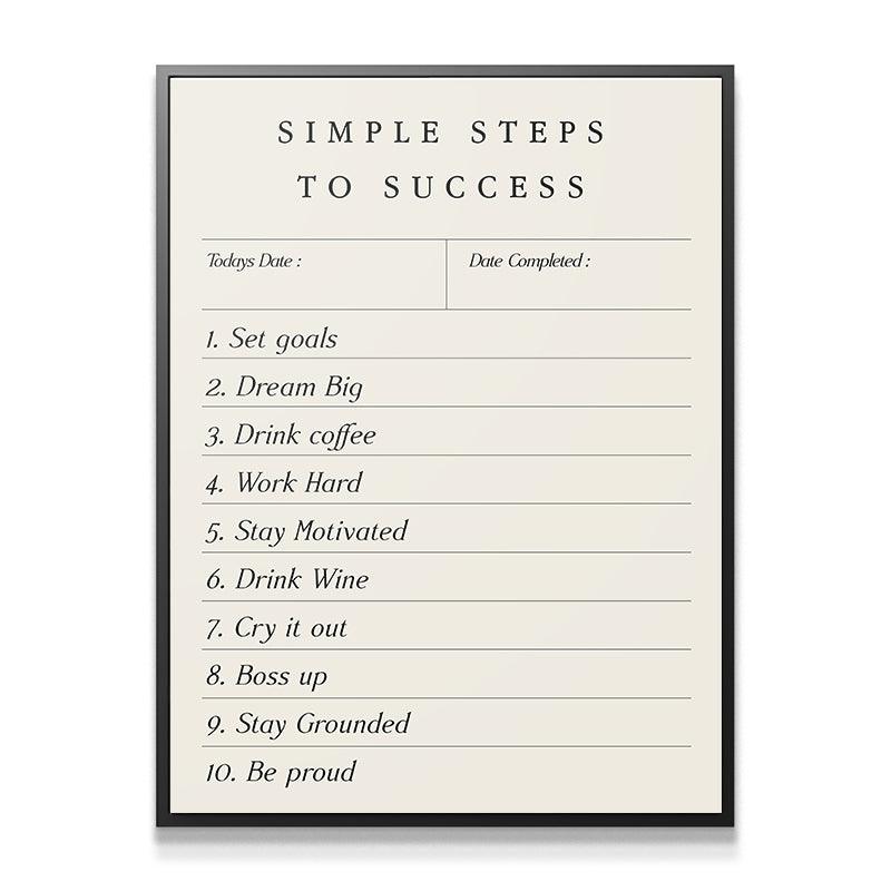 Simple Steps To Success - IKONICK - Kim Rose