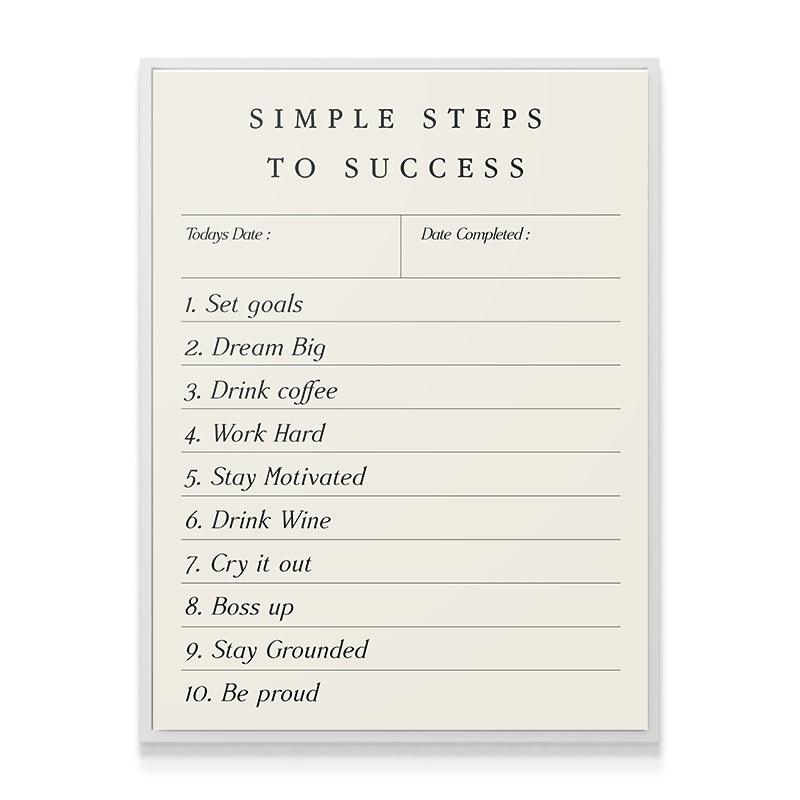 Simple Steps To Success - IKONICK - Kim Rose
