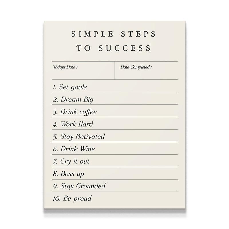 Simple Steps To Success - IKONICK - Kim Rose