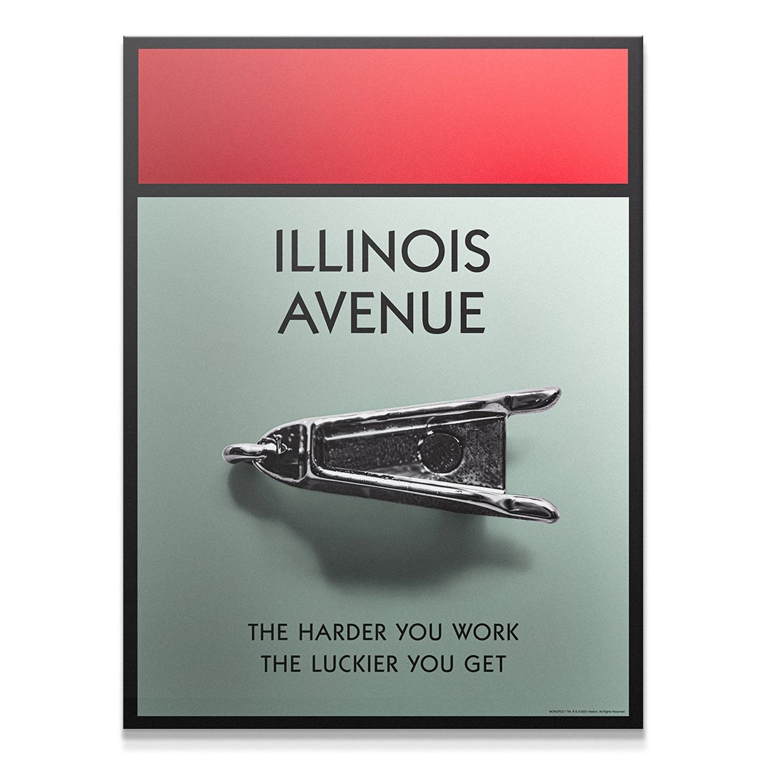 Illinois Avenue 3D - IKONICK - Monopoly