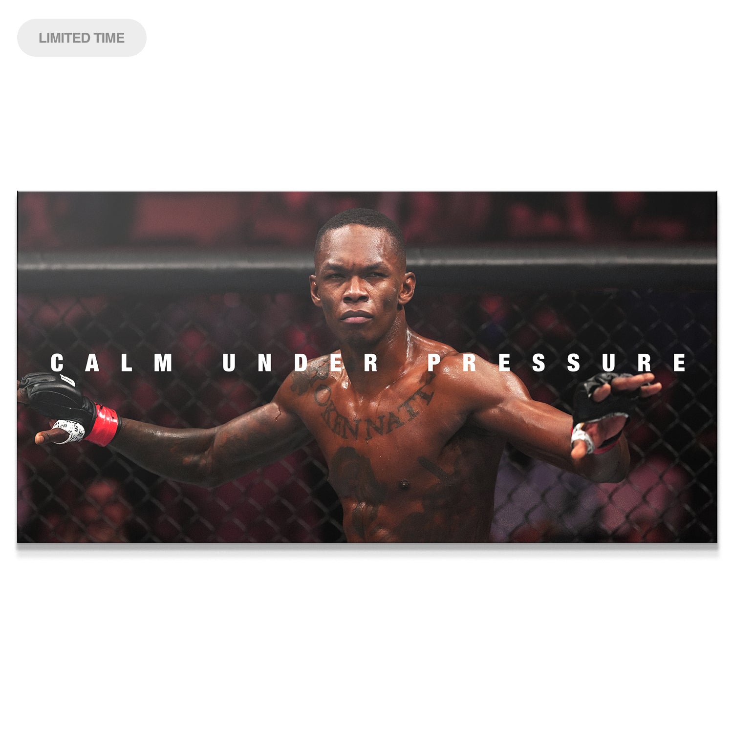 Israel Adesanya - Calm Under Pressure - IKONICK - Israel Adesanya