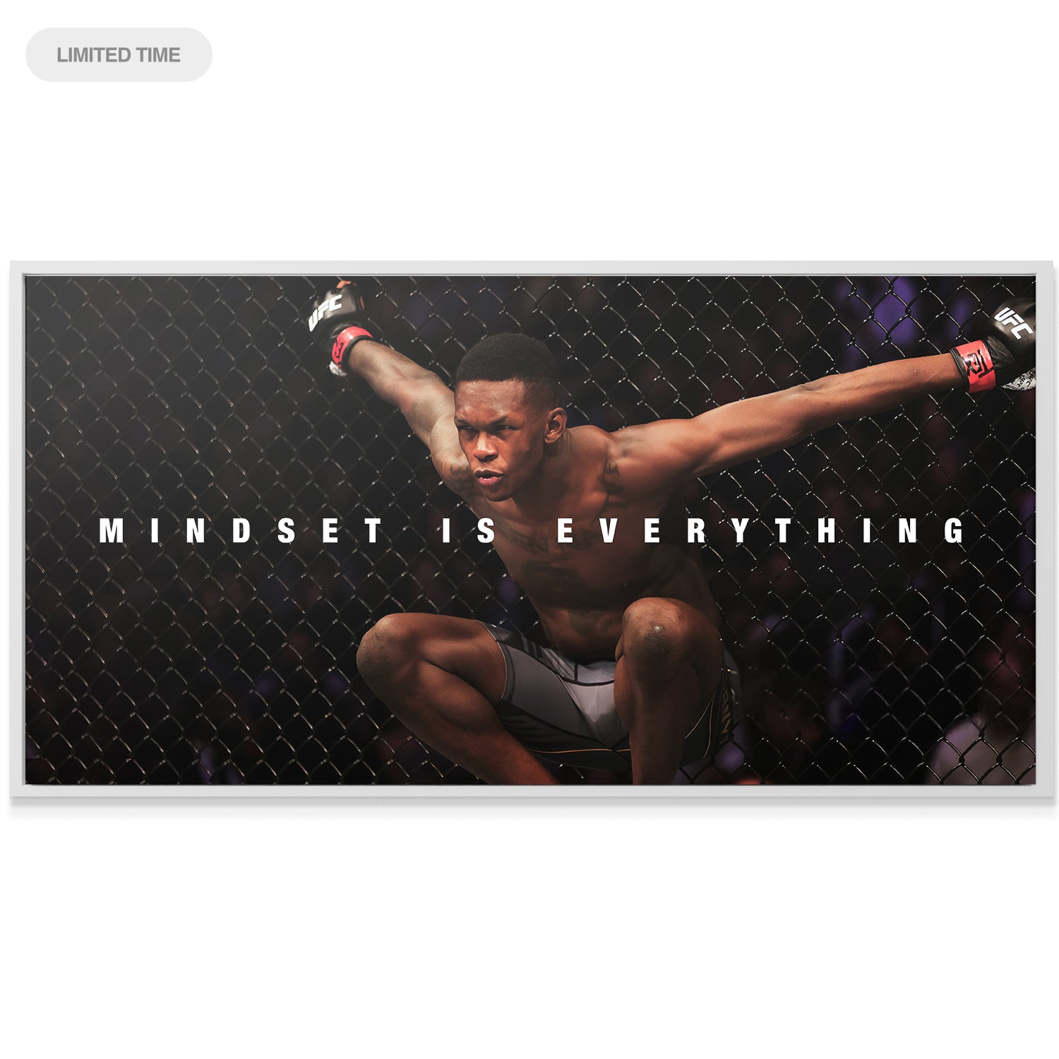 Israel Adesanya - Mindset Is Everything - IKONICK - Israel Adesanya