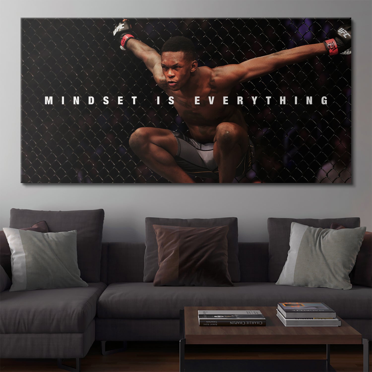 Israel Adesanya - Mindset Is Everything - IKONICK - Israel Adesanya