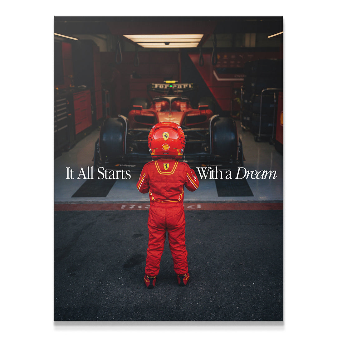 It All Starts With A Dream F1