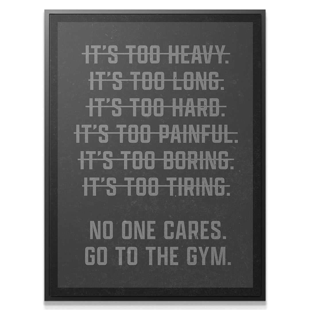 It's Too List - Gym