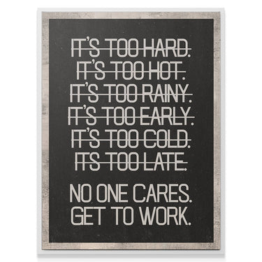 It's Too - List