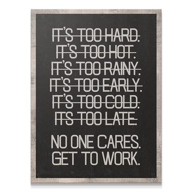 It's Too - List