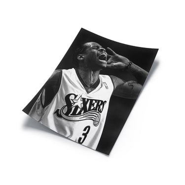 Allen Iverson - Roar Print