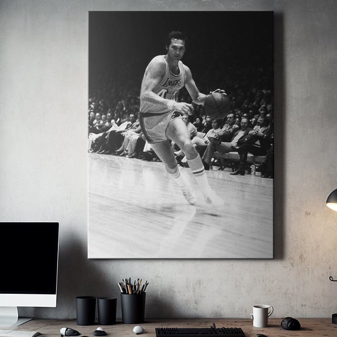 Jerry West - 1 - IKONICK - NBA Legends