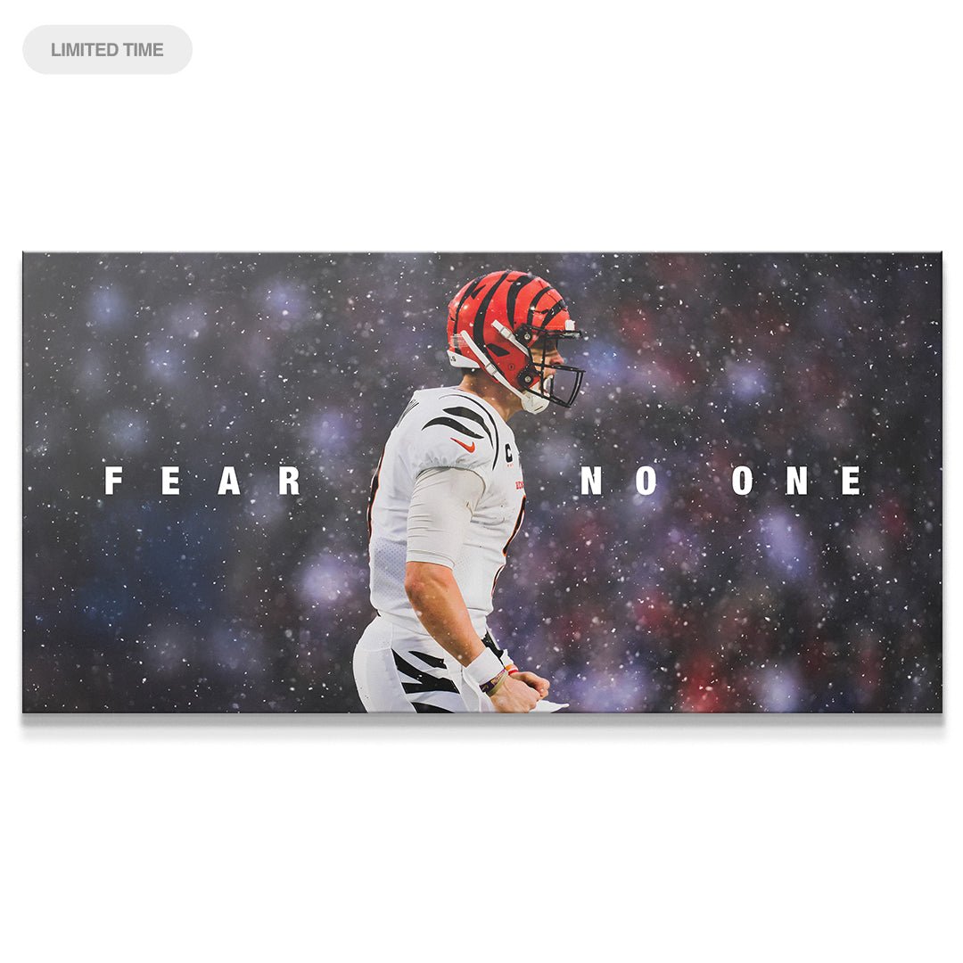 Joe Burrow - Fear No One - IKONICK - Joe Burrow