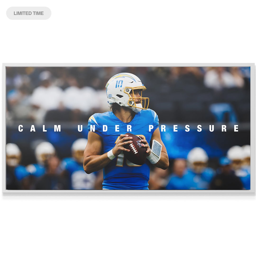 Justin Herbert - Calm Under Pressure 2 - IKONICK - Justin Herbert