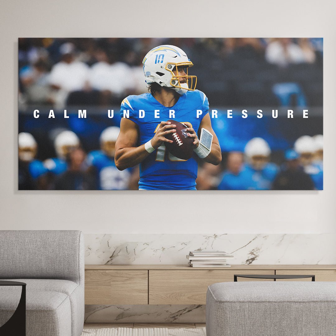 Justin Herbert - Calm Under Pressure 2 - IKONICK - Justin Herbert