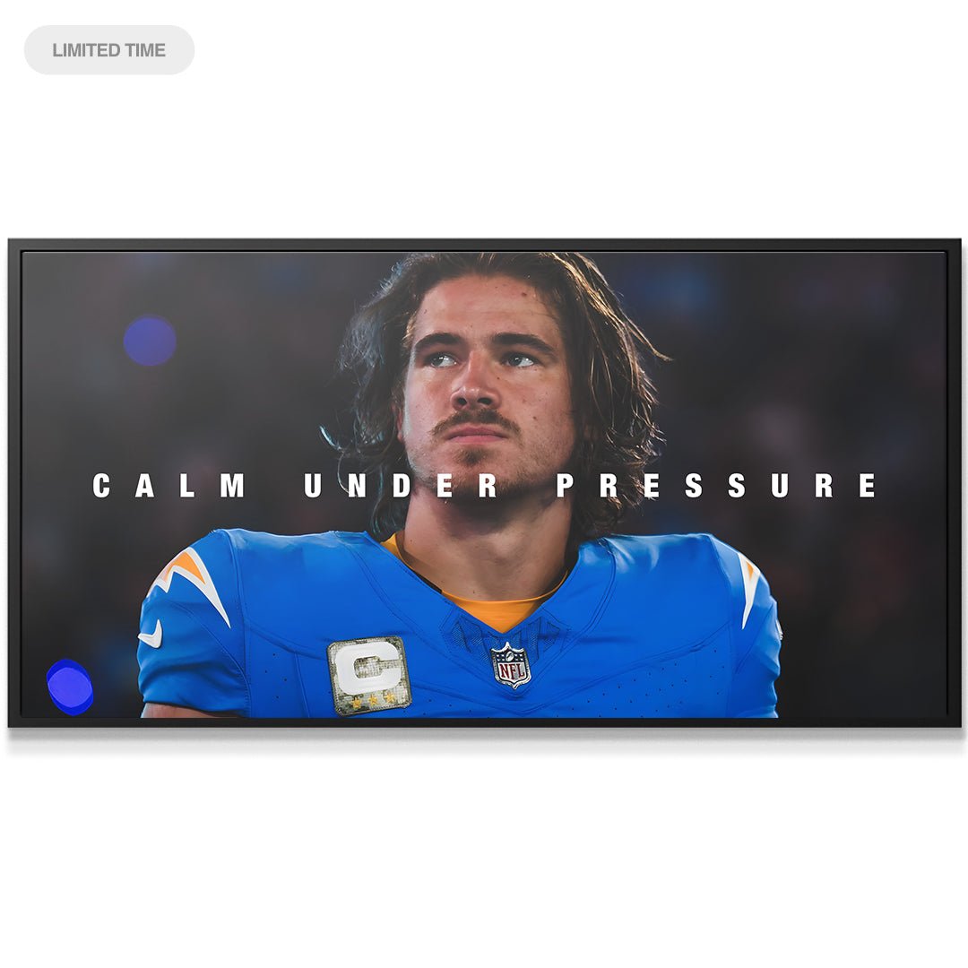 Justin Herbert - Calm Under Pressure - IKONICK - Justin Herbert