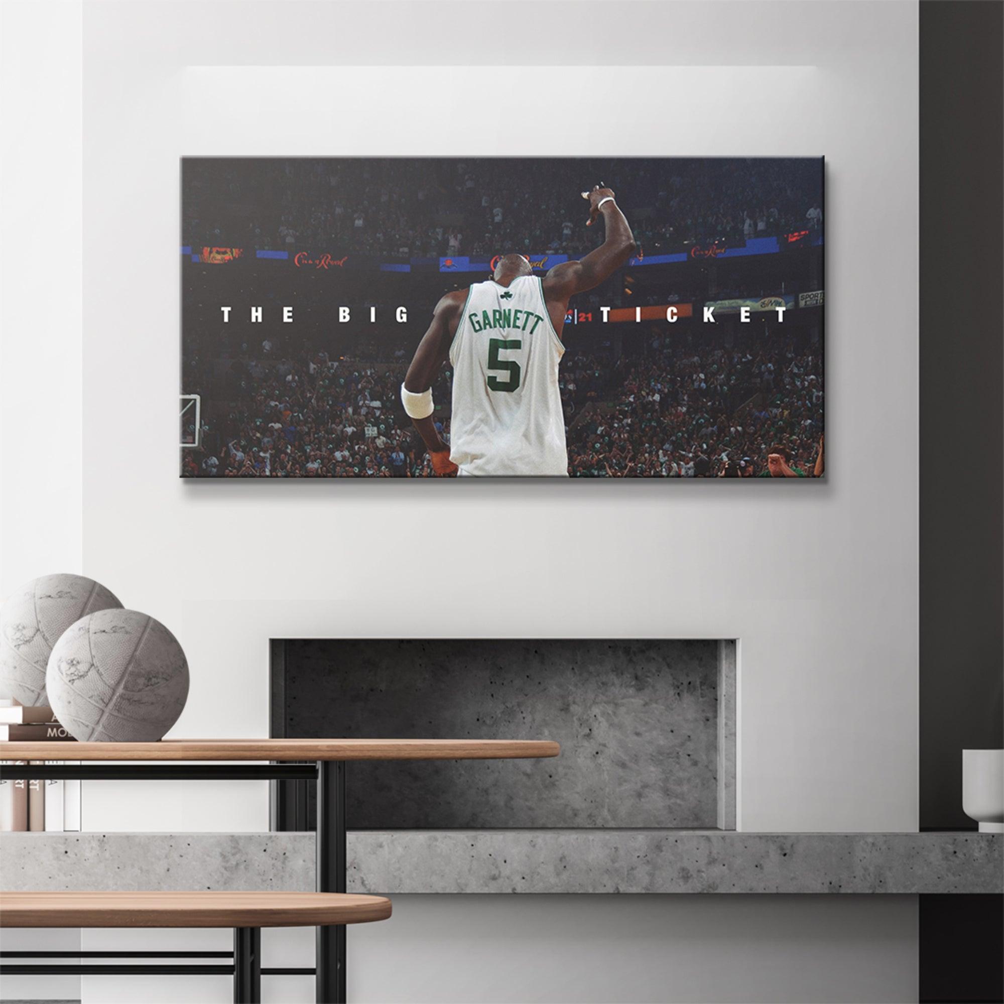 Kevin Garnett - The Big Ticket - IKONICK - NBA Legends