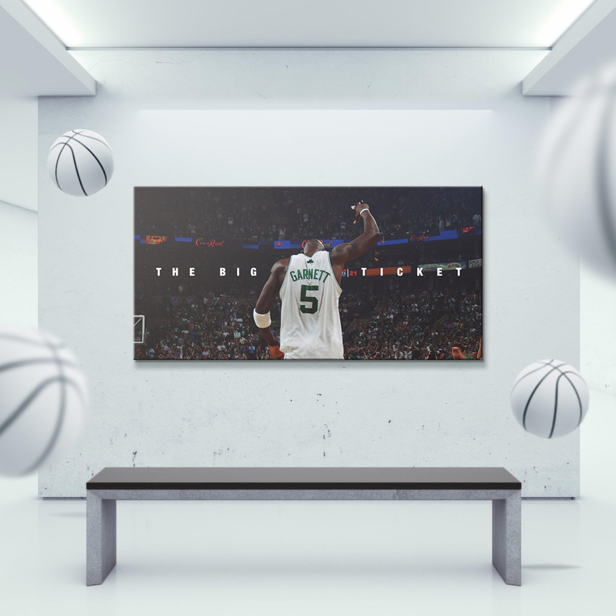 Kevin Garnett - The Big Ticket - IKONICK - NBA Legends