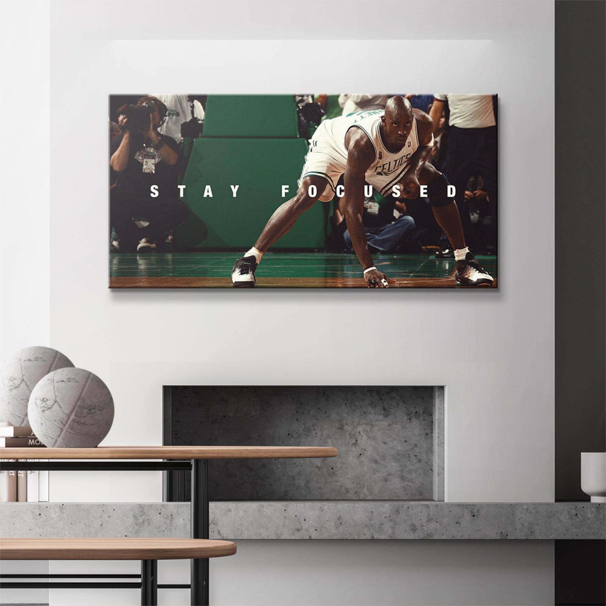 Kevin Garnett - Stay Focused - IKONICK - NBA Legends