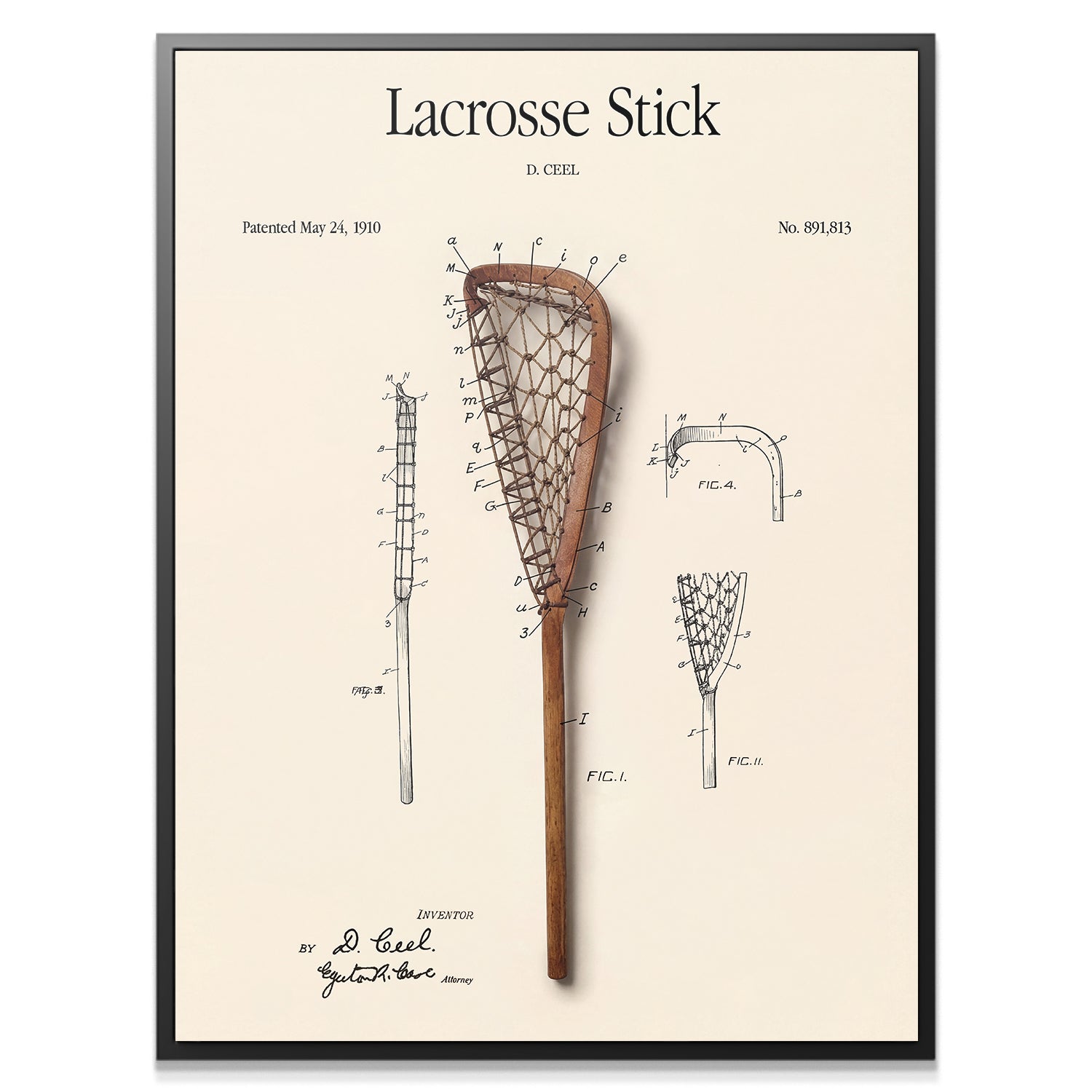 Lacrosse Stick Patent