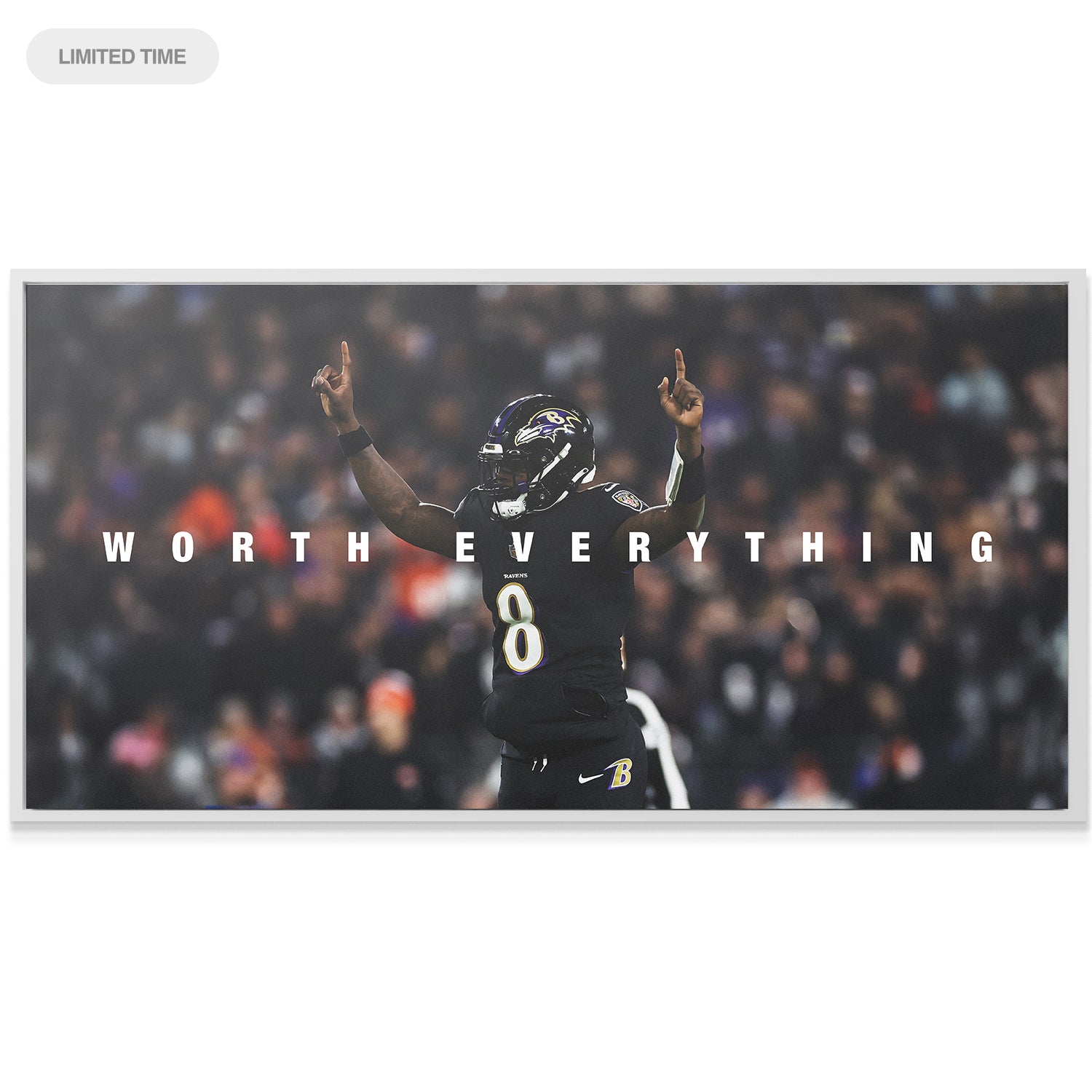 Lamar Jackson - Worth Everything - IKONICK - Lamar Jackson