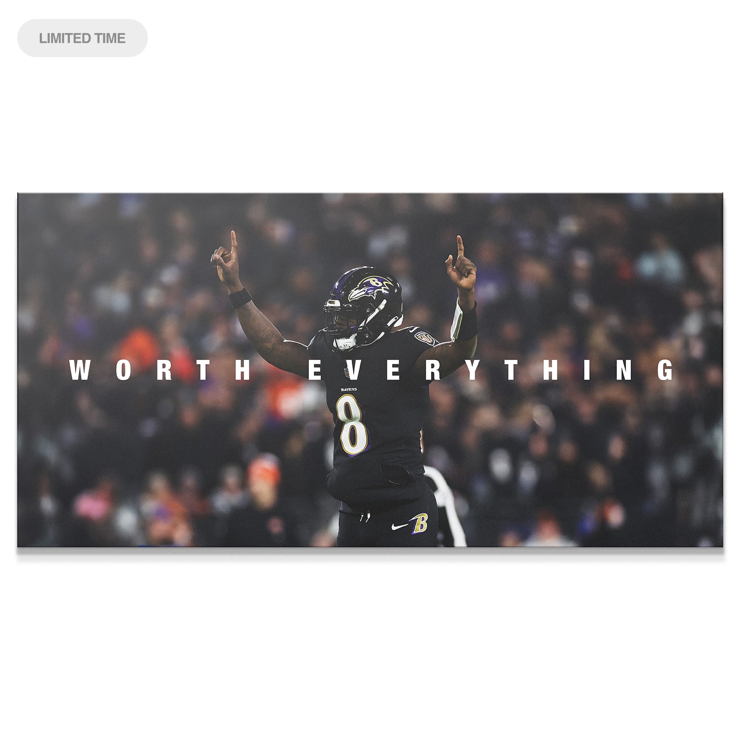 Lamar Jackson - Worth Everything - IKONICK - Lamar Jackson