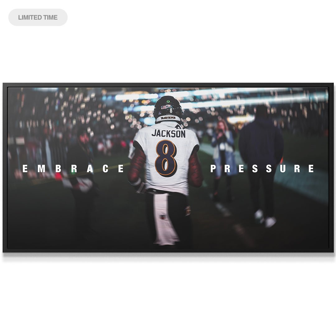 Lamar Jackson - Embrace Pressure - IKONICK - Lamar Jackson