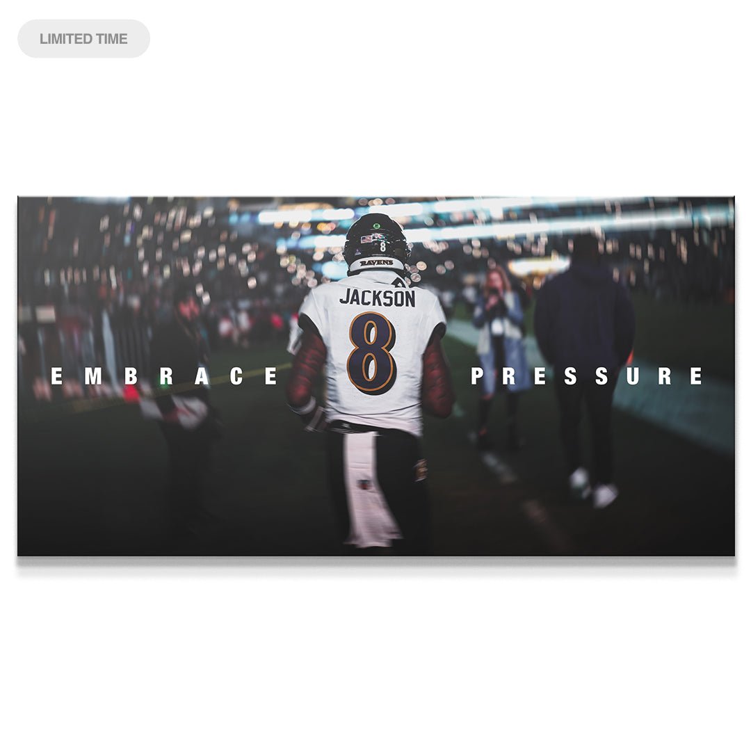 Lamar Jackson - Embrace Pressure - IKONICK - Lamar Jackson
