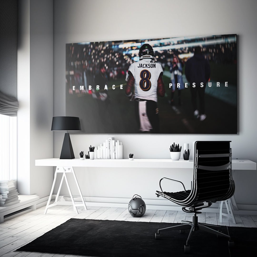 Lamar Jackson - Embrace Pressure - IKONICK - Lamar Jackson