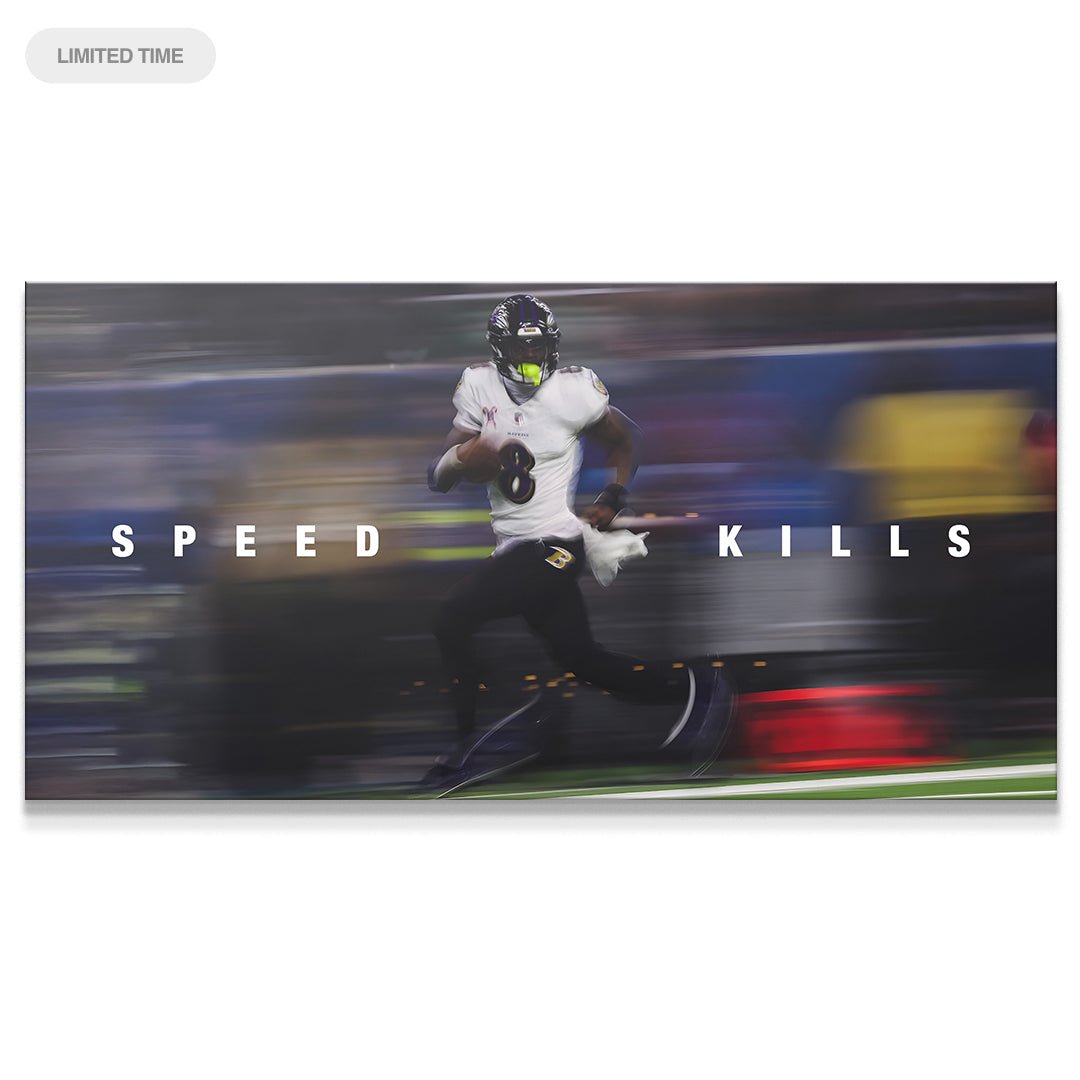 Lamar Jackson - Speed Kills - IKONICK - Lamar Jackson