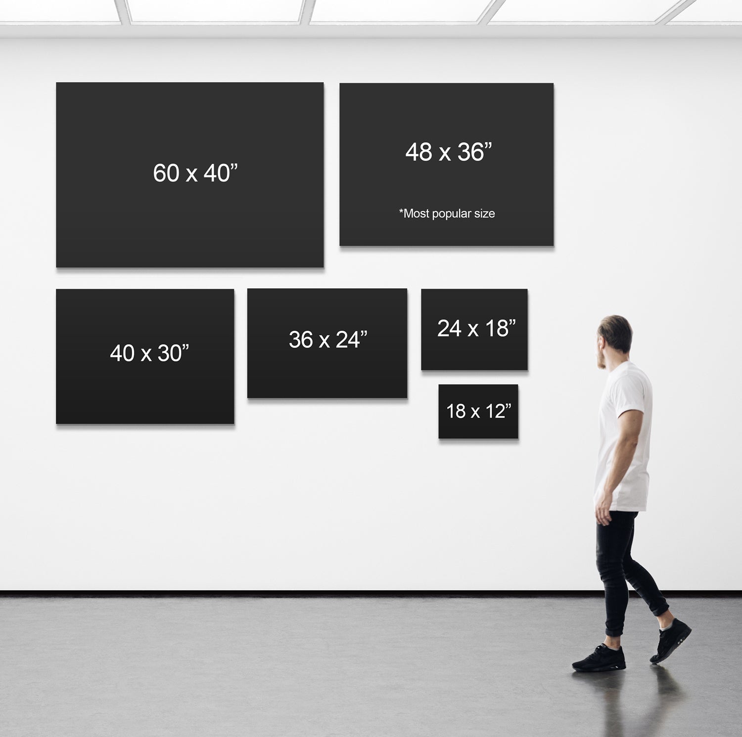 Motivational Canvas Art Designed