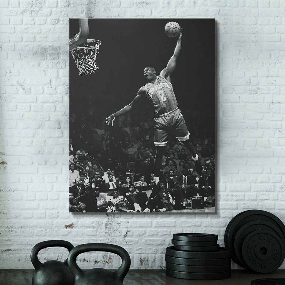 Larry Johnson - 1 - IKONICK - NBA Legends