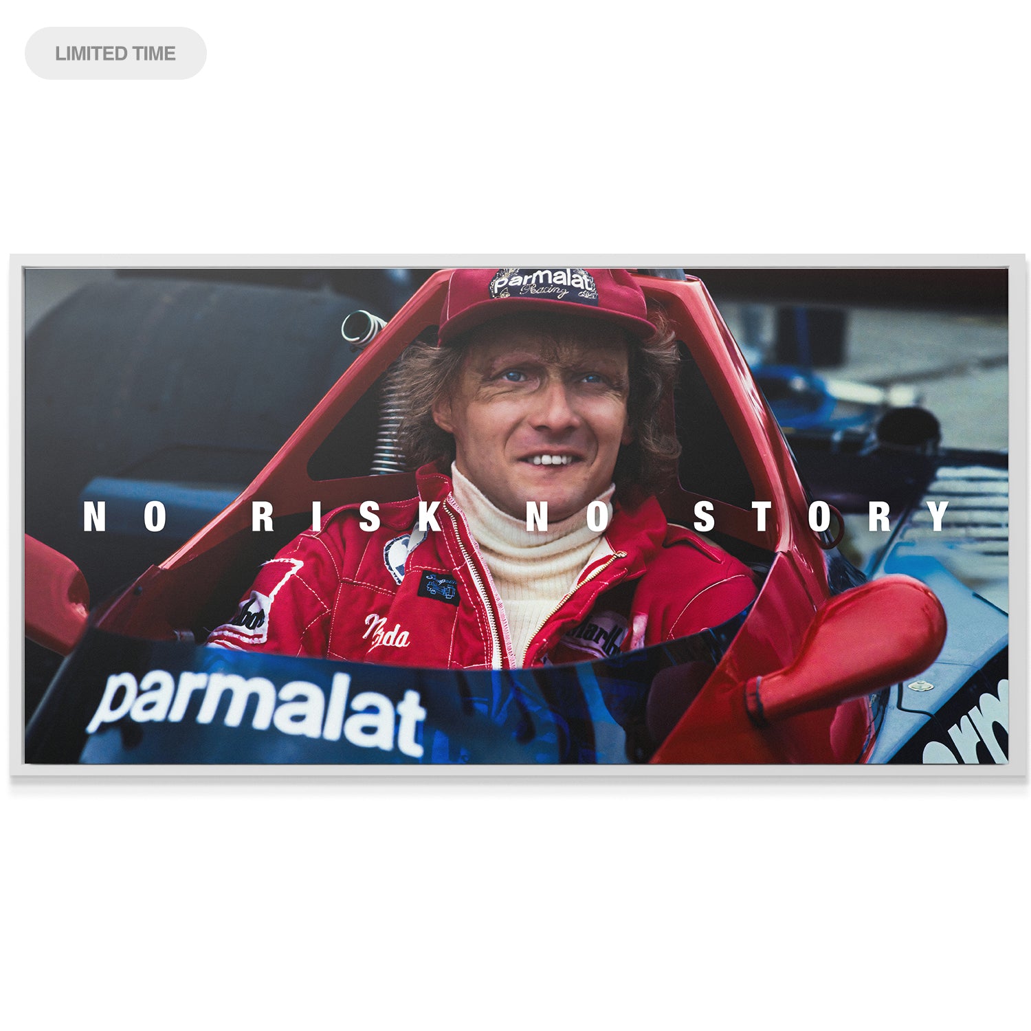 Lauda - No Risk No Story - IKONICK - Niki Lauda