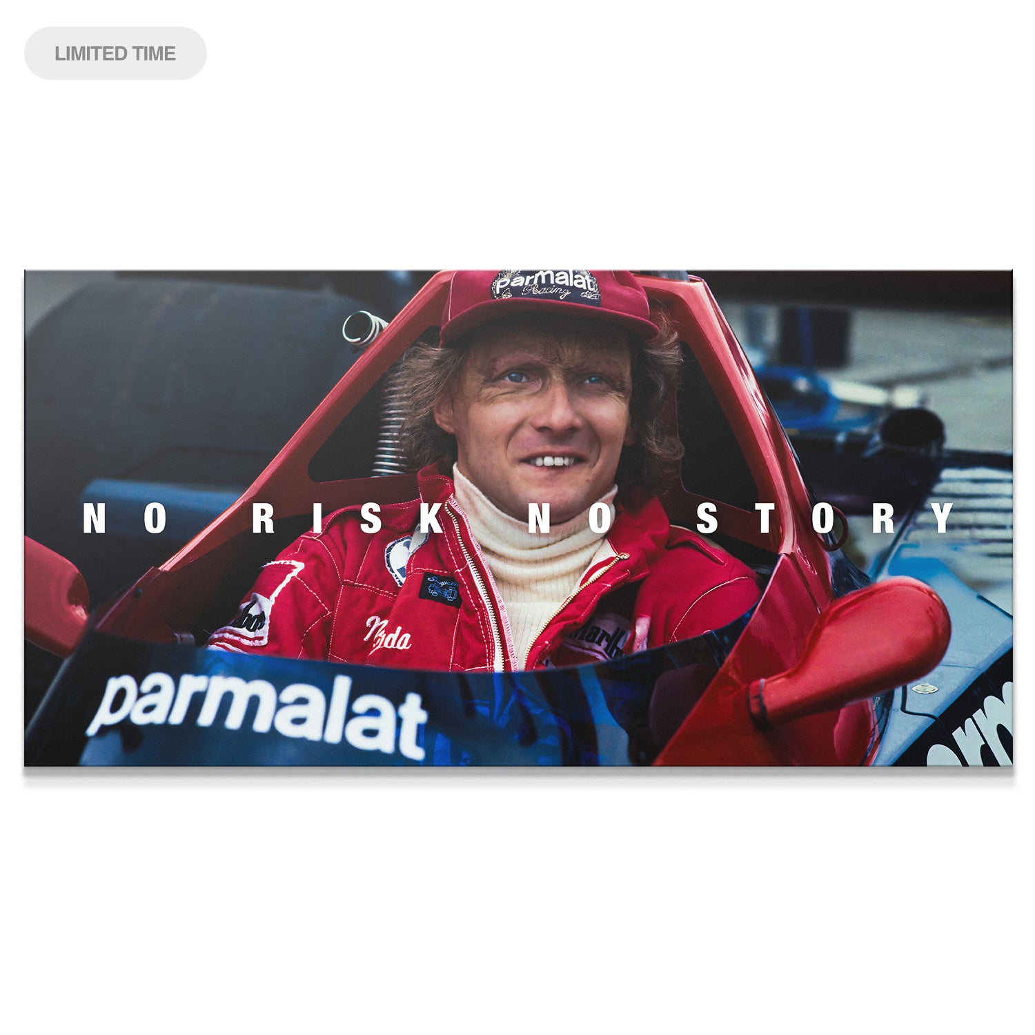 Lauda - No Risk No Story - IKONICK - Niki Lauda