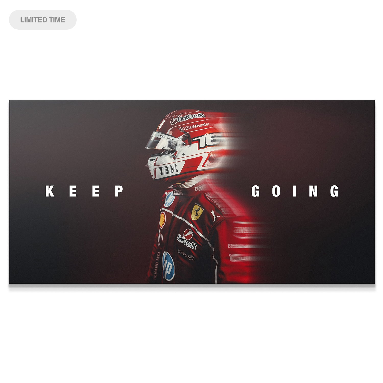 Leclerc - Keep Going - IKONICK - Charles Leclerc