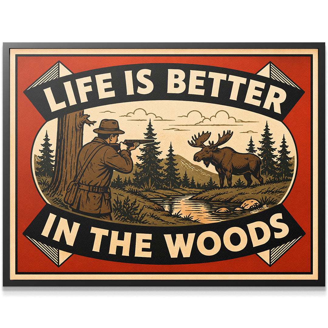 Life Is Better In The Woods