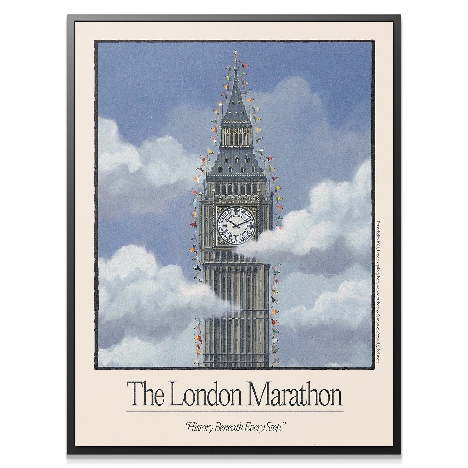 London Marathon - Vintage Poster