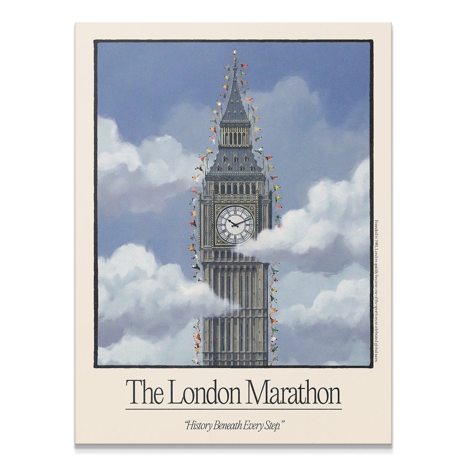 London Marathon - Vintage Poster