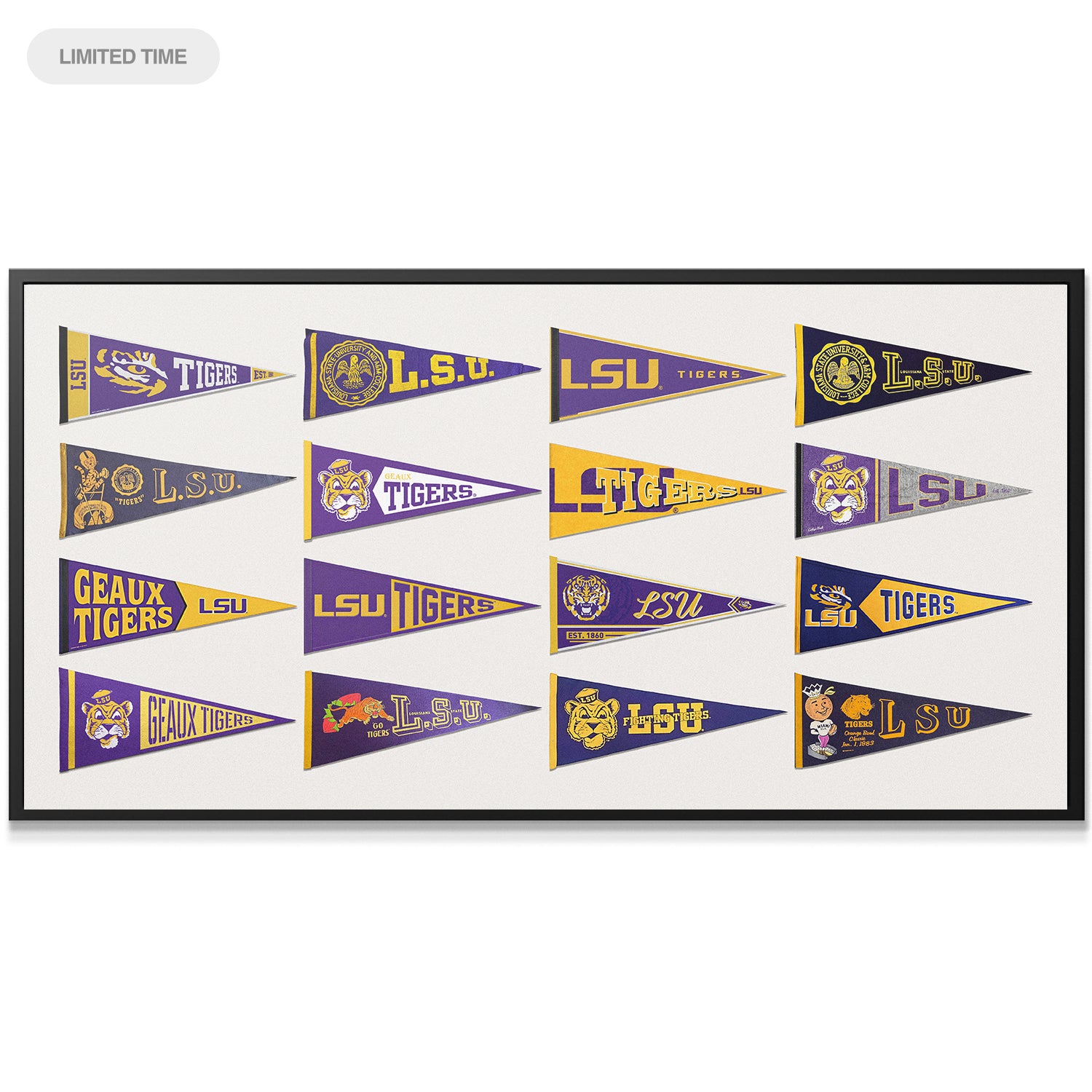 LSU - Pennantboard