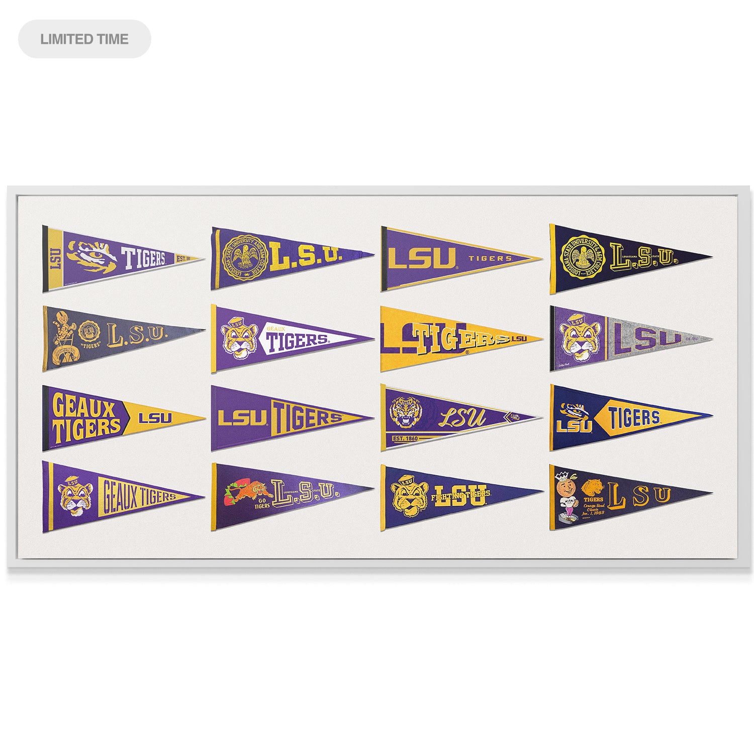 LSU - Pennantboard