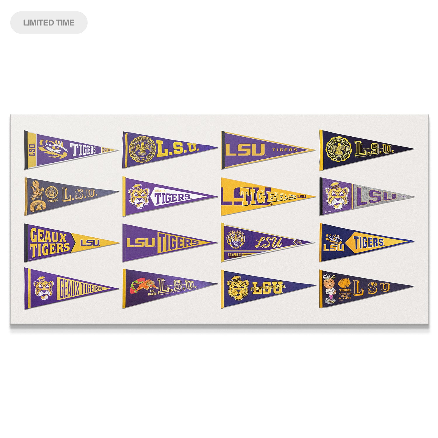 LSU - Pennantboard